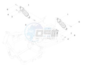 V7 III Racer 750 e4 (EMEA) drawing Shock absorber