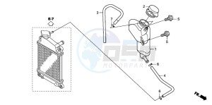 NHX110WH drawing RESERVE TANK