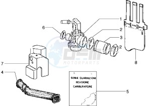 Stalker 50 drawing Carburettor