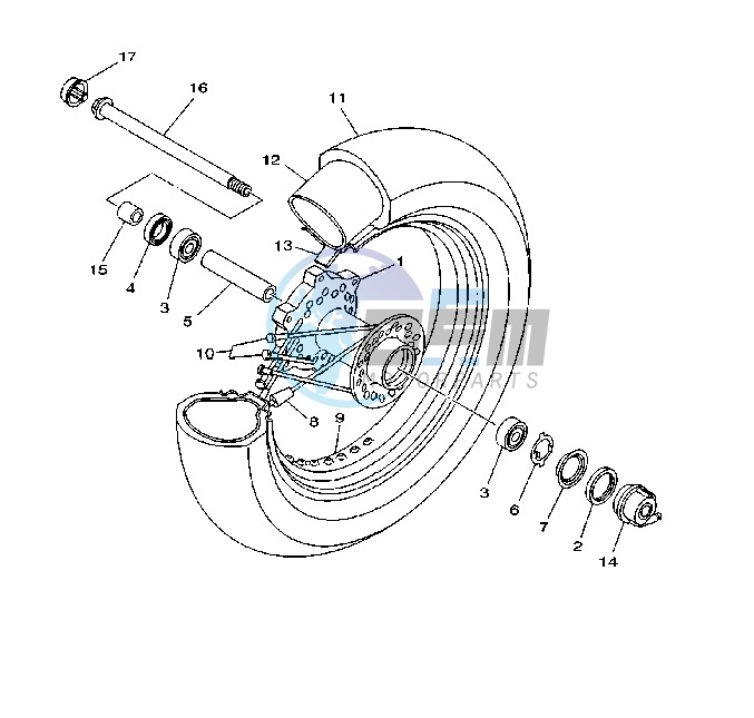 FRONT WHEEL