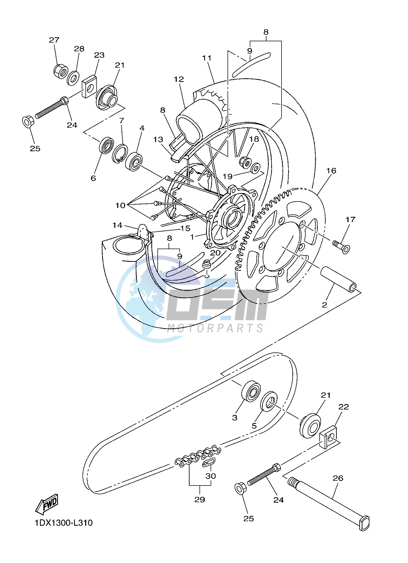 REAR WHEEL