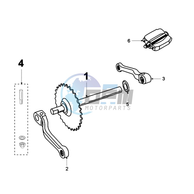 PEDAL BRACKET