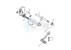 TT S 600 drawing SHIFT SHAFT