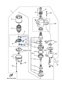 F50F drawing STARTING-MOTOR