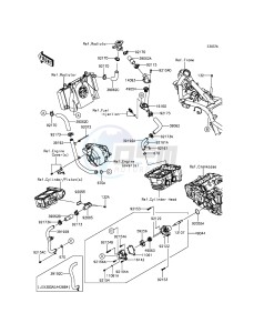 NINJA_300_ABS EX300BFFA XX (EU ME A(FRICA) drawing Water Pipe(EX300AEA39568-)