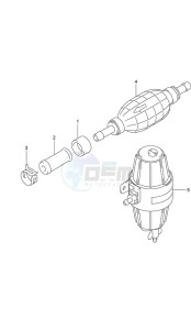 DF 175 drawing Fuel Hose