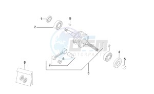 SR 50 Air (Horizontal cylinder) drawing Drive shaft