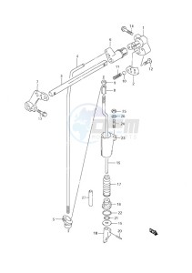 DF 9.9 drawing Clutch - w/Remote Control