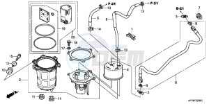 NC750DH NC750D ED drawing STEP PANEL/ENGINE SIDE COVER