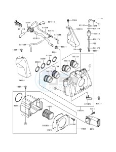 ZR 1100 C [ZRX1100] (C3-C4) drawing AIR CLEANER