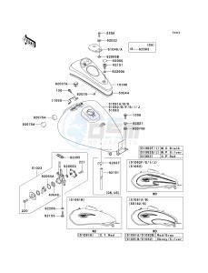 BN 125 A [ELIMINATOR 125] (A4-A8) [ELIMINATOR 125] drawing FUEL TANK