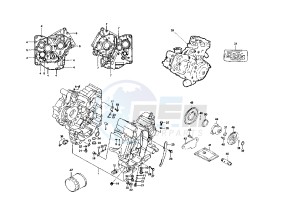 RAPTOR IE 650 drawing CRANKCASE