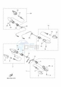 MT125 MTN125-A (BSU1) drawing FLASHER LIGHT