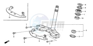 XL1000VA VARADERO drawing STEERING STEM