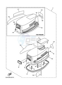 E40GMHS drawing TOP-COWLING