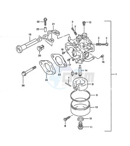 DT 5 drawing Carburetor