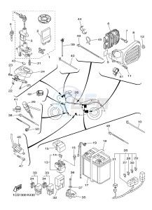 XVS1300A MIDNIGHT STAR (1CS9) drawing ELECTRICAL 2