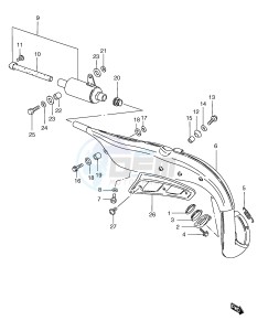 TS185ER (E1) drawing MUFFLER