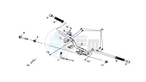 HD 2 125 drawing HANDLEBAR / COWLING