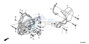 NC750XAE NC750XA Europe Direct - (ED) drawing A.C. GENERATOR COVER