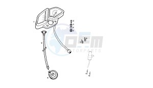 SENDA SM X-RACE - 50 CC VTHSR2E1A EU2 drawing METER