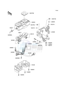 KMX 125 A [KMX 125] (A12-A14) [KMX 125] drawing METER-- S- -