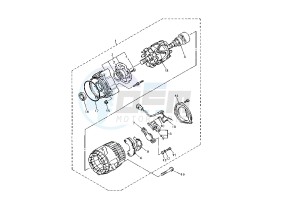 XJR 1200 drawing GENERATOR