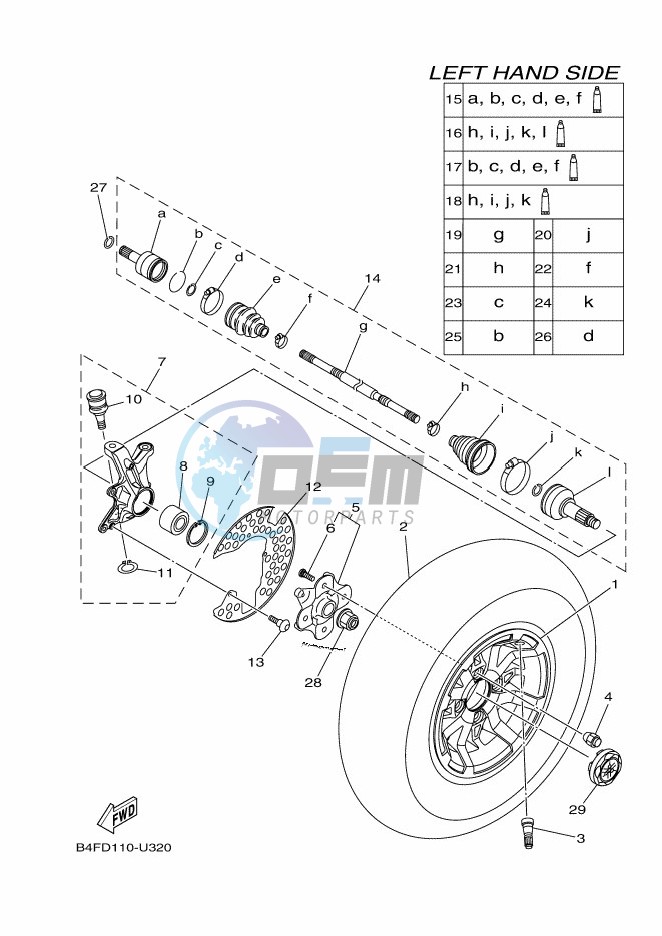 FRONT WHEEL