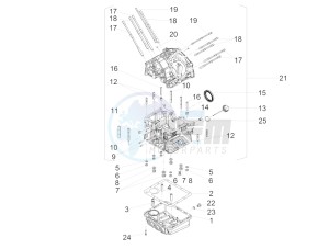 V9 Bobber 850 (USA) drawing Crankcases I