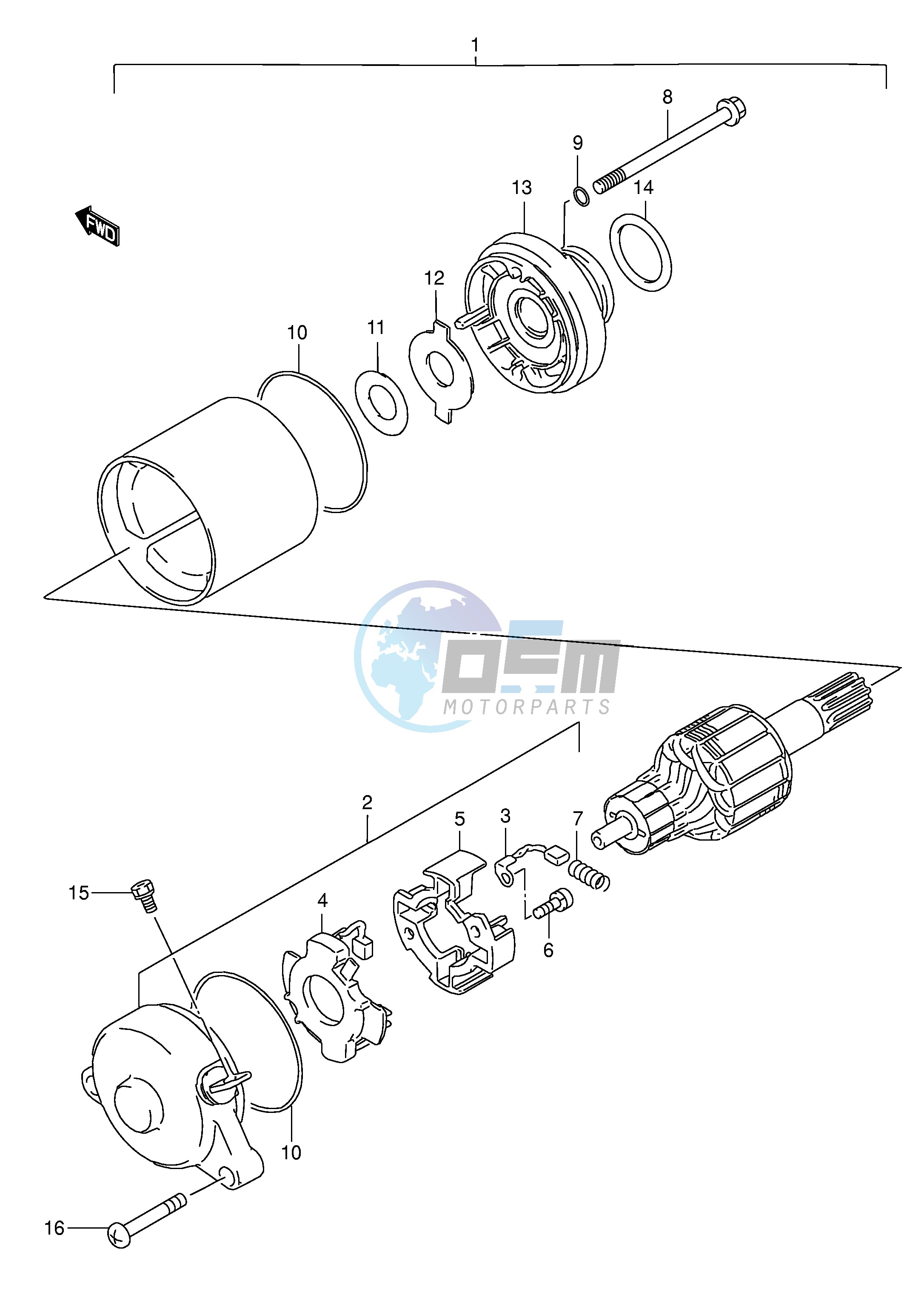 STARTING MOTOR