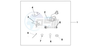 GL1800A NZ - (NZ) drawing PASSENGER CONTROL