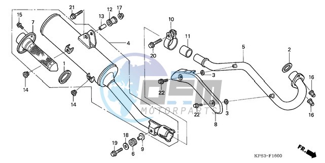 EXHAUST MUFFLER