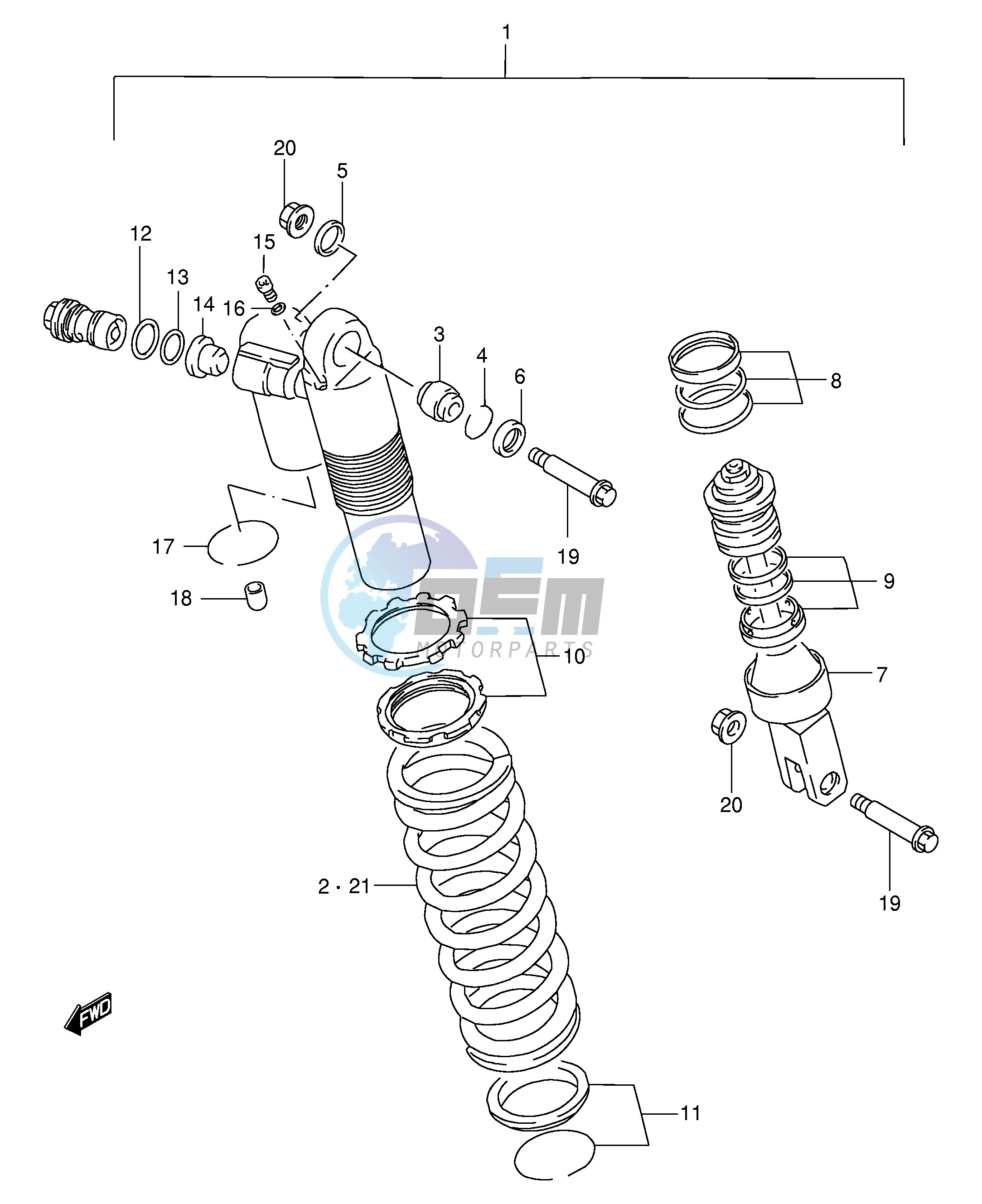 SHOCK ABSORBER (MODEL T)