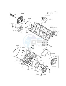 JET SKI ULTRA LX JT1500KCF EU drawing Engine Cover(s)