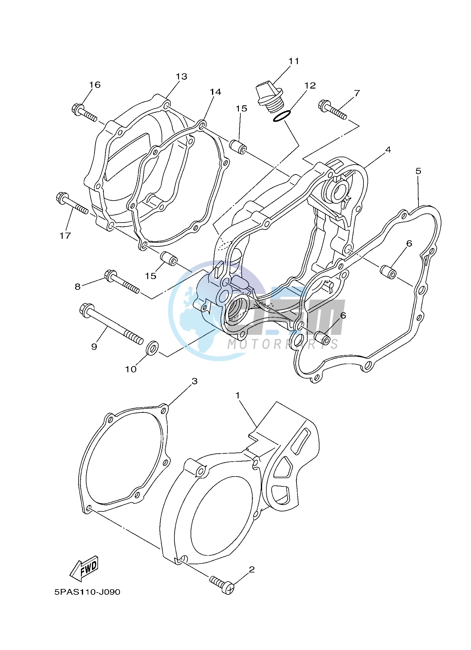 CRANKCASE COVER 1