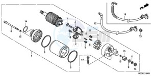 VT750CA9 Europe Direct - (ED / MME) drawing STARTER MOTOR