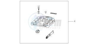 NX650 500 DOMINATOR drawing REAR BASE CARRIER