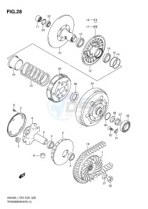 AN400 (E03) Burgman drawing TRANSMISSION (1)