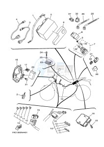 MT09 900 (1RCF) drawing ELECTRICAL 1