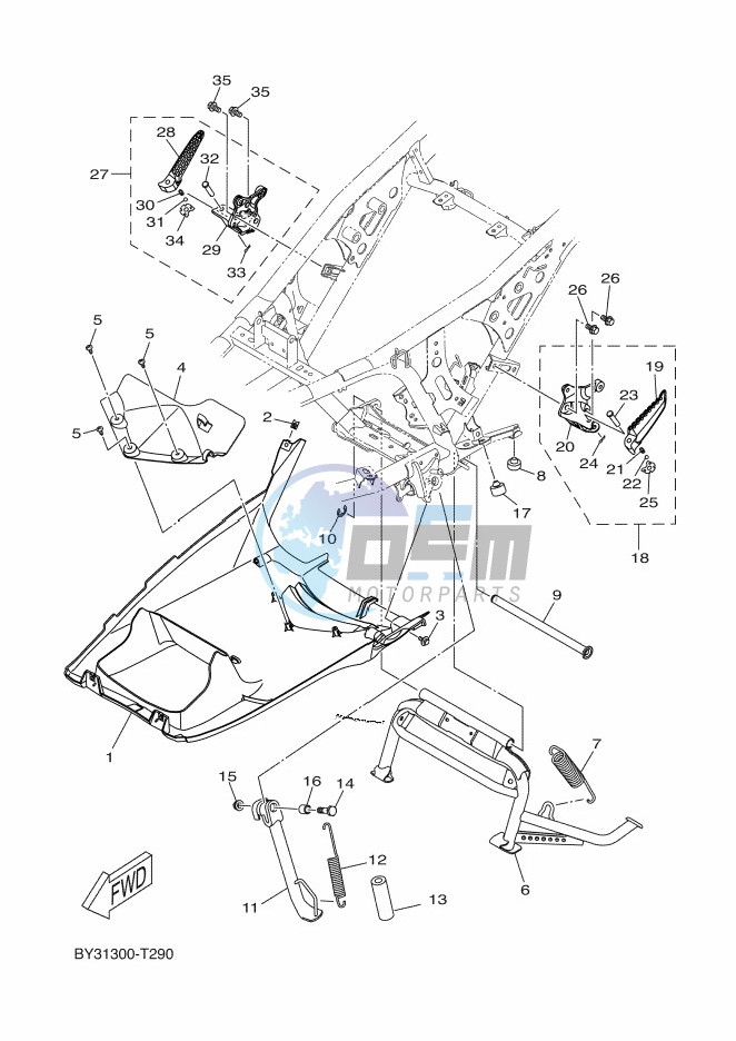 STAND & FOOTREST