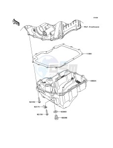 NINJA_ZX-10R ZX1000JEF FR XX (EU ME A(FRICA) drawing Oil Pan