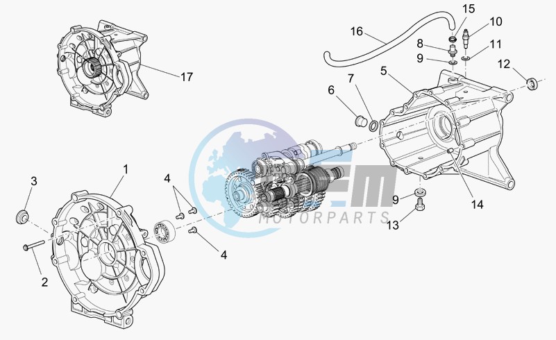 Transmission cage