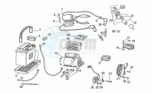 65 GT 650 drawing Battery