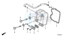 SH1259 ED / 2ED drawing CYLINDER HEAD COVER