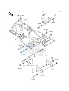 KLF 220 A [BAYOU 220] (A5-A9) [BAYOU 220] drawing FRAME FITTINGS