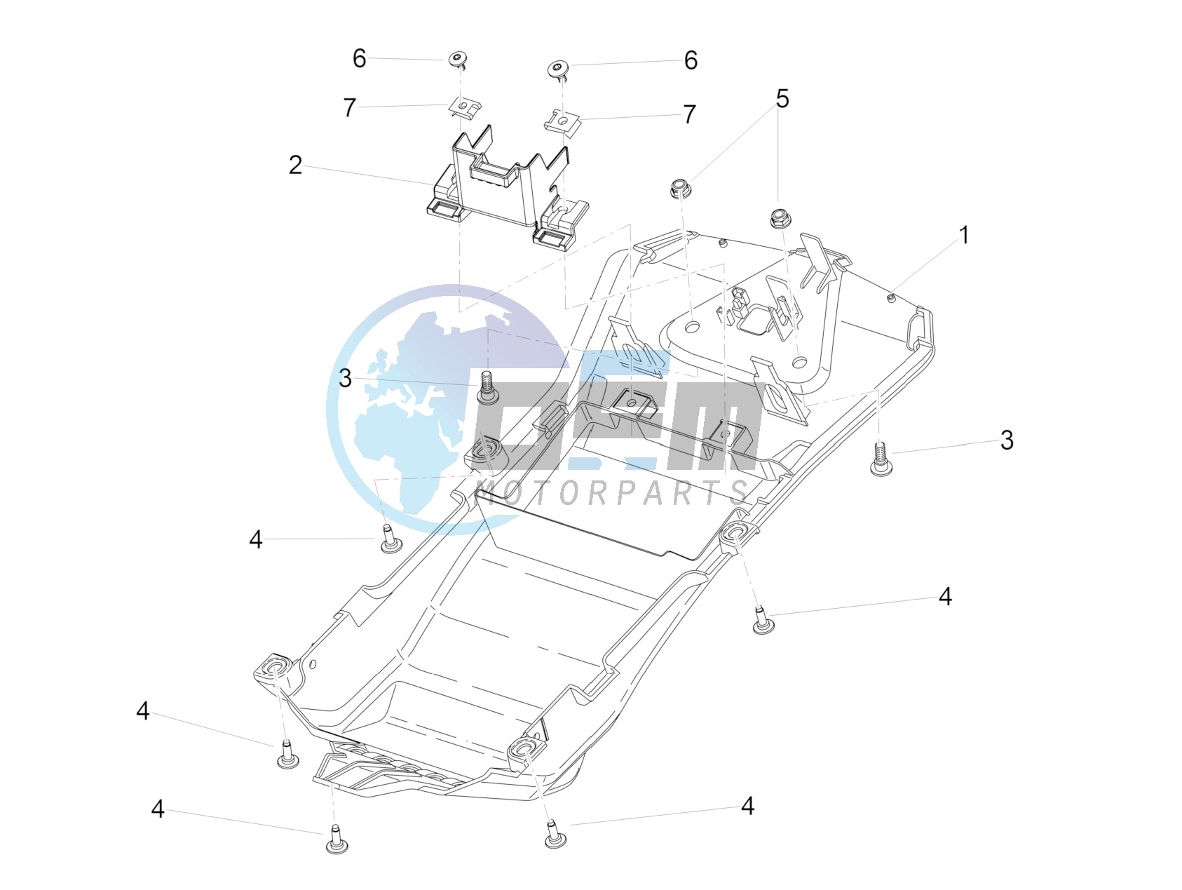 Saddle compartment