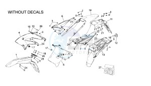 SENDA R DRD X-TREME - 50 CC 2T EURO2 drawing BODY