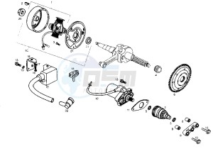 PREDATOR LC - 50 cc drawing FLYWHEEL