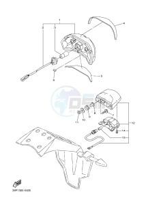 FZ8-N FZ8 (NAKED) 800 (2SH4) drawing TAILLIGHT