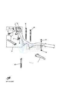 PW50 (BSL3) drawing HANDLE SWITCH & LEVER